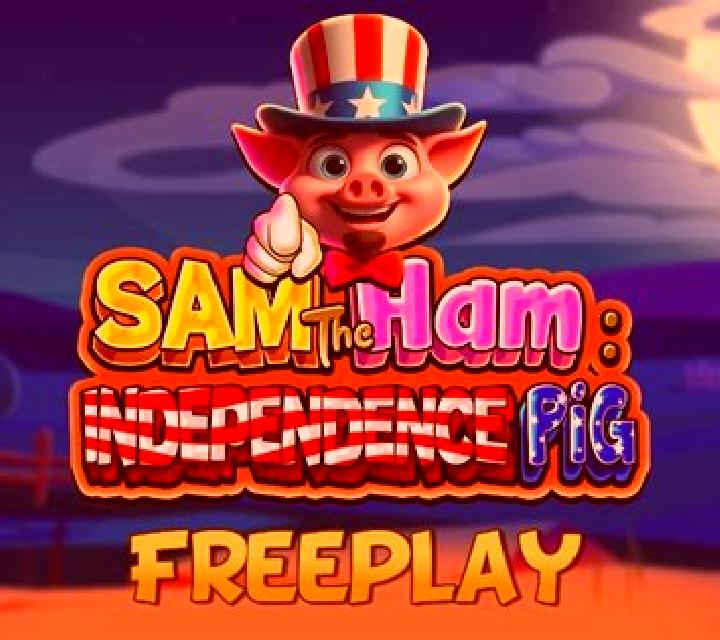 Sam The Ham Independence Pig slot game