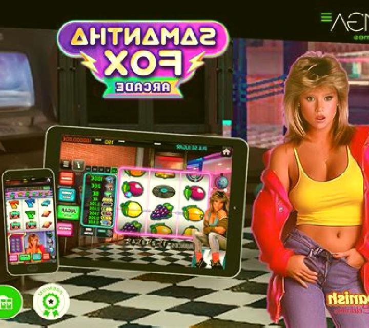Samantha Fox Arcade slot game