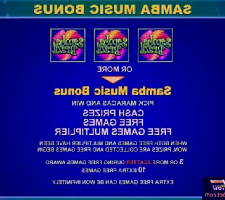 Samba Brazil slot game