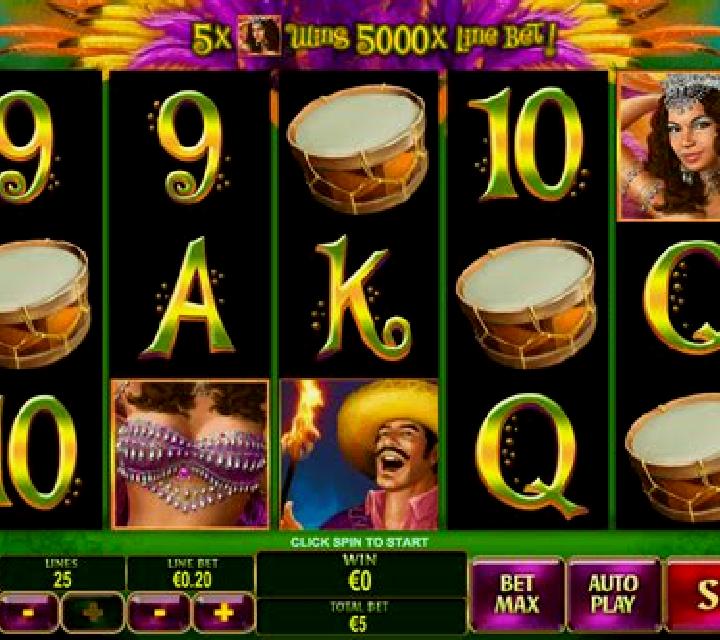 Samba Brazil slot machine