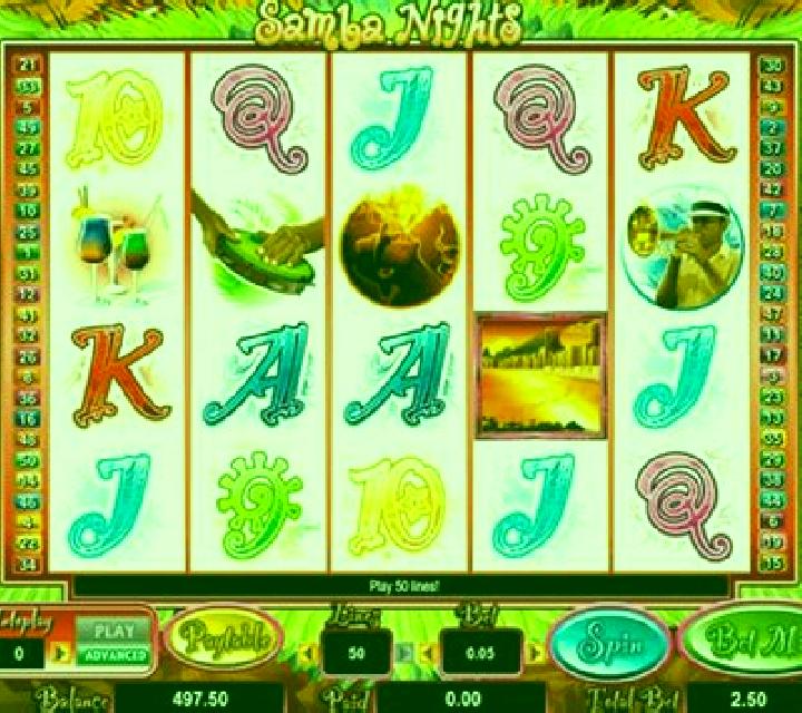 Samba Nights slot machine