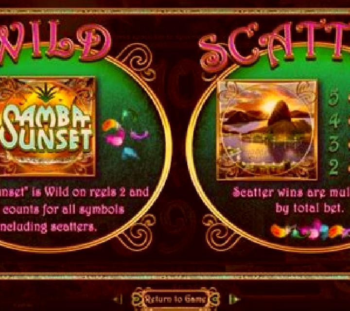 Samba Sunset slot machine