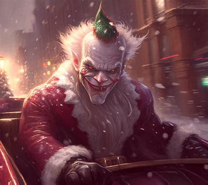 Santa Joker slot machine