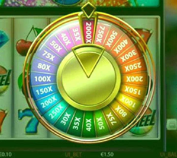 Santas Bonus Wheel slot game