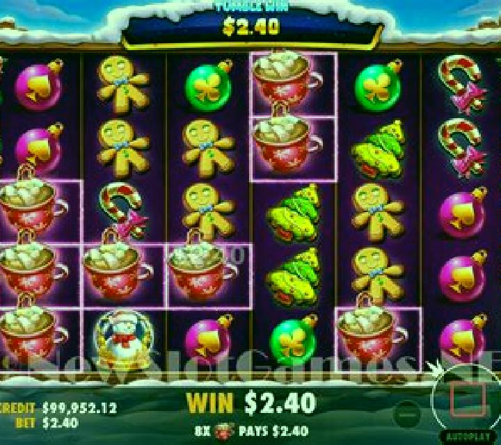 Santas Crashing Bull online slot
