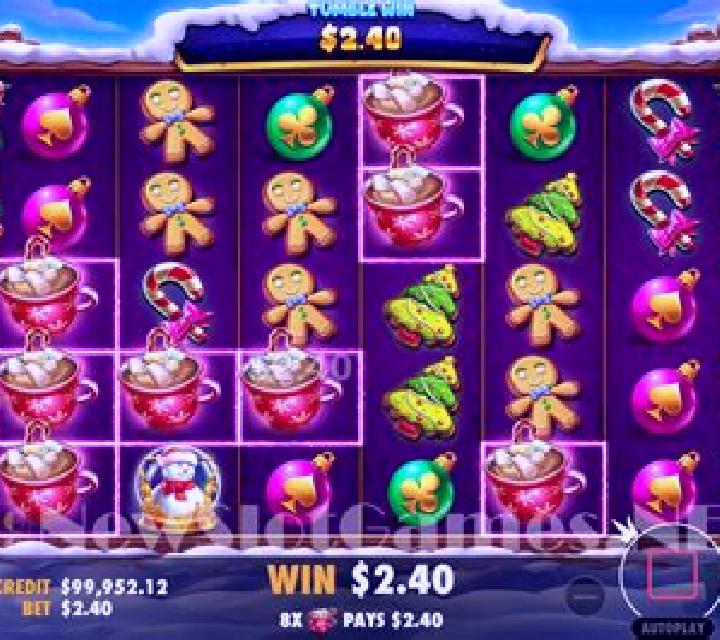 Santas Crashing Bull slot game