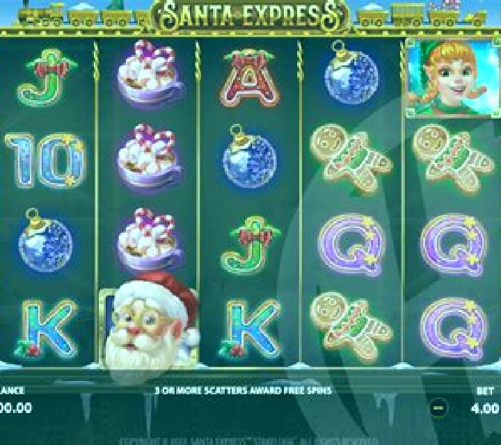Santa’s Festive Express Hold & Win slot game