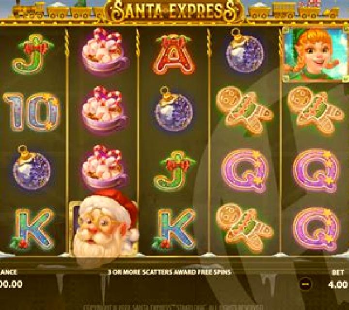 Santa’s Festive Express Hold & Win slot machine