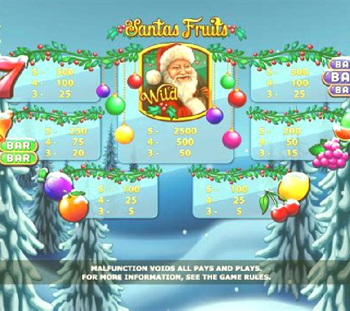 Santas Fruits slot