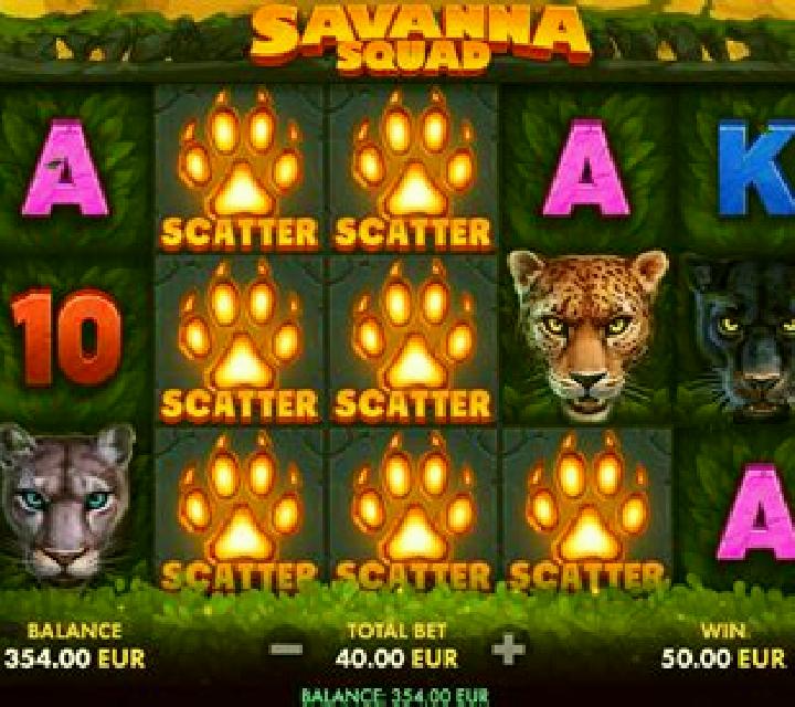 Savanna Squad slot