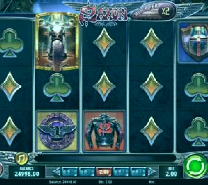 Saxon slot machine