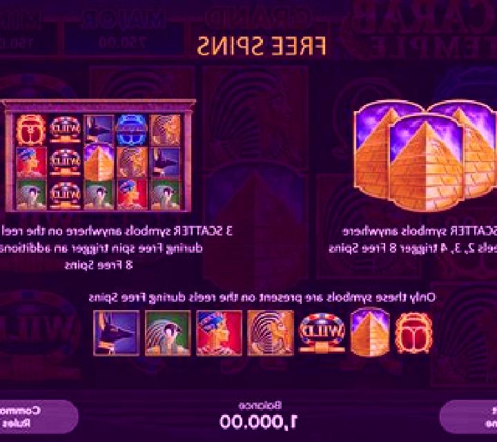 Scarab Temple slot game