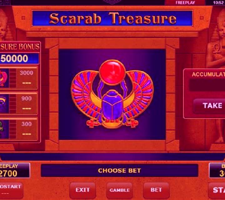 Scarab Treasure slot game