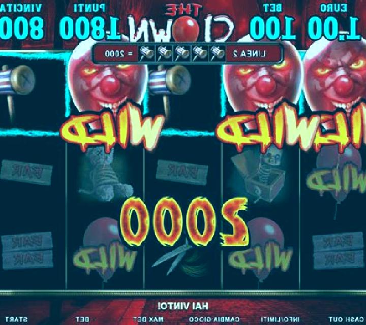 Scary Clown (Octavian Gaming) slot machine