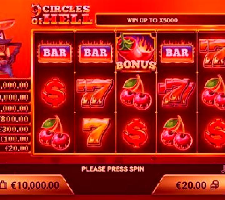 Scattered to hell slot machine