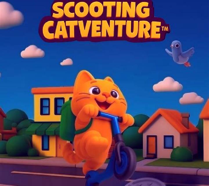 Scooting Catventure slot game