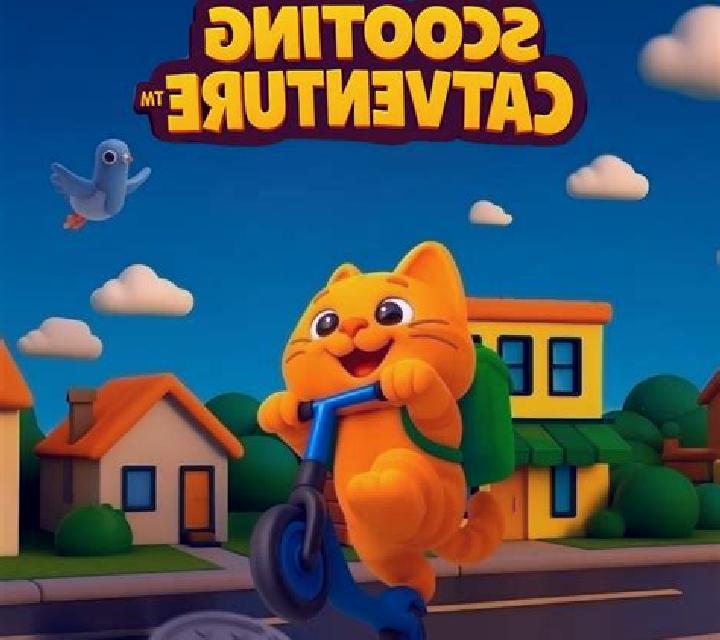 Scooting Catventure slot machine