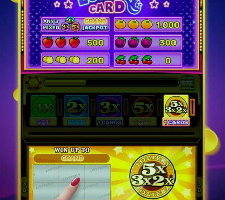 Scratch Card slot machine