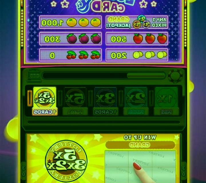 Scratch Map slot machine