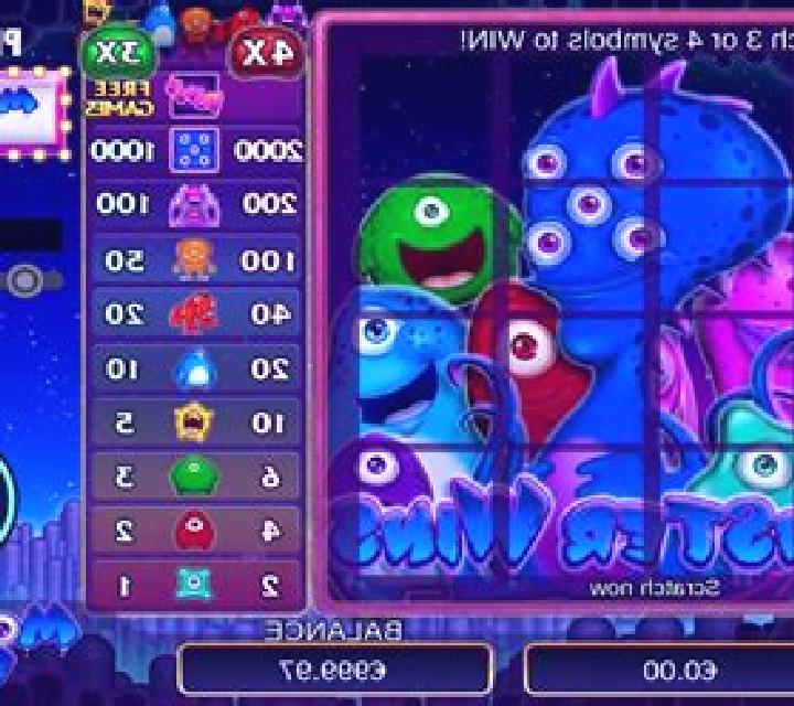 Scratch Monster Wins slot machine