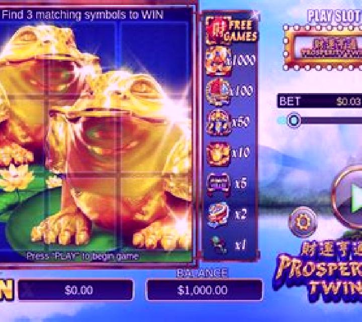 Scratch Prosperity Twin slot machine