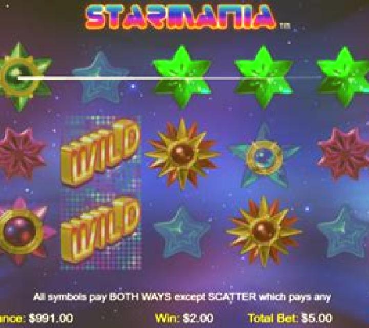 Scratch Starmania slot machine