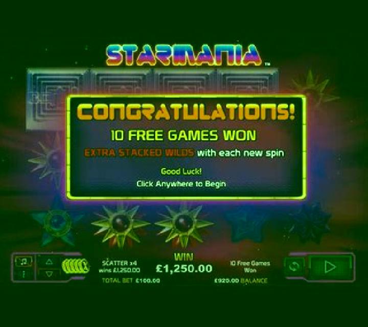Scratch Starmania slot