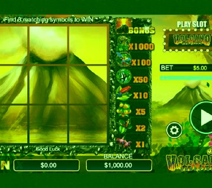 Scratch Volcano Eruption online slot