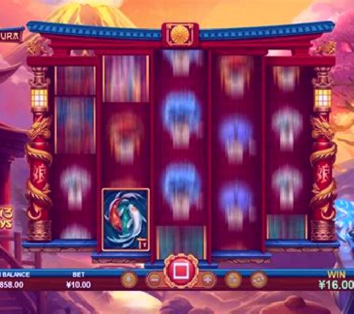Scroll of Sakura slot machine