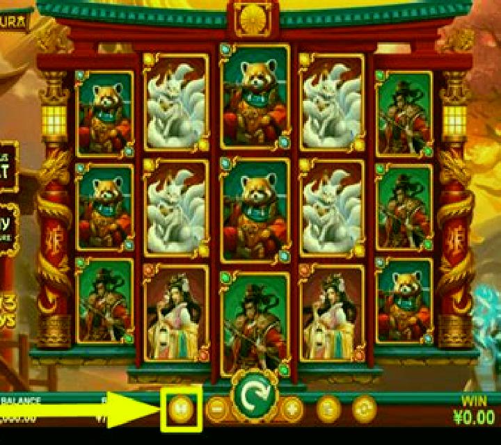 Scroll of Sakura slot