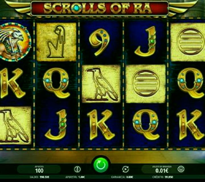 Scrolls of RA online slot