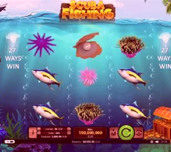 Scuba Fishing slot machine