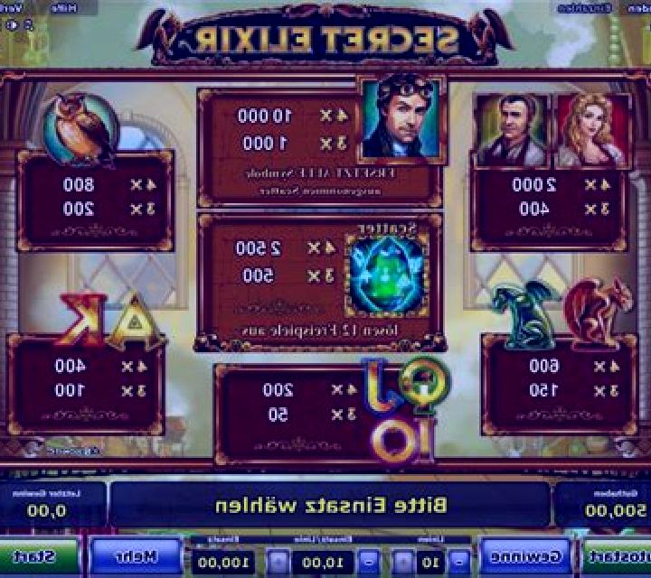 Secret Elixir online slot