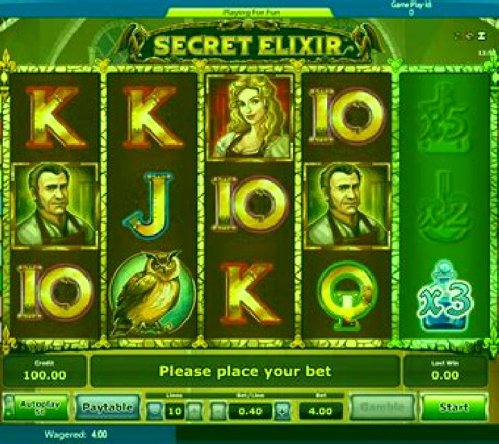 Secret Elixir slot game