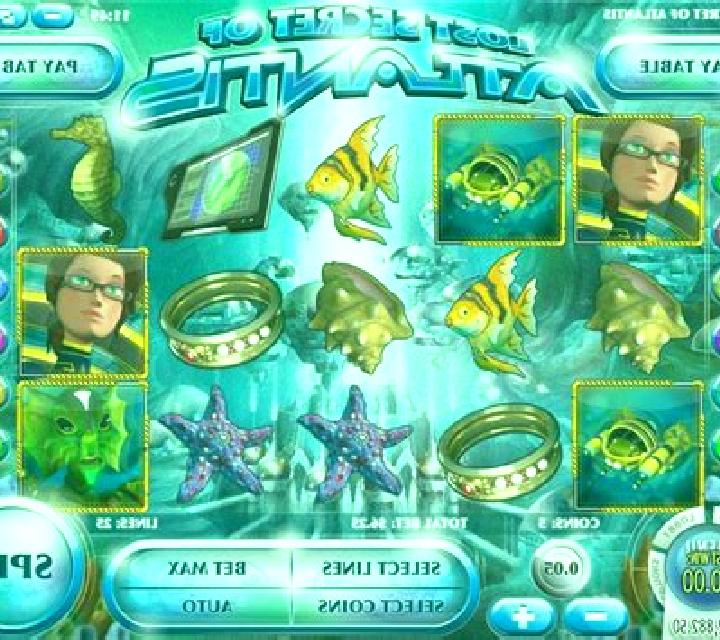 Secret of Atlantis slot machine