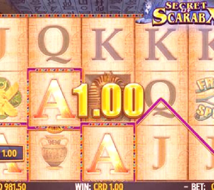 Secret Of Scarabx slot