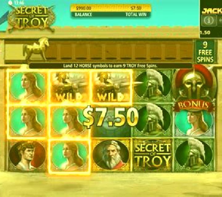 Secret of Troy slot