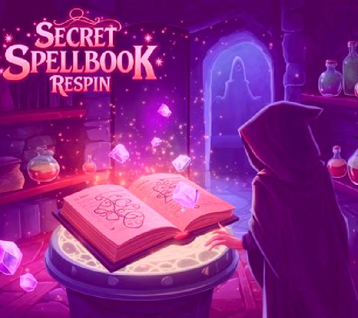 Secret Spellbook Respin slot game