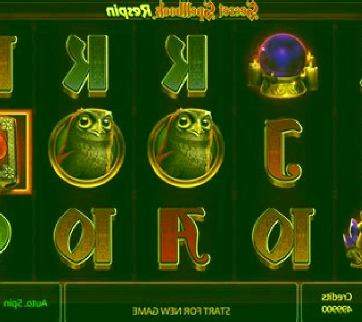 Secret Spellbook Respin slot