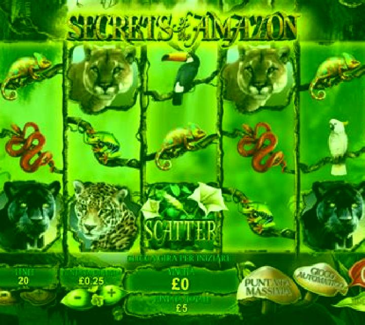 Secrets of the Amazon slot machine