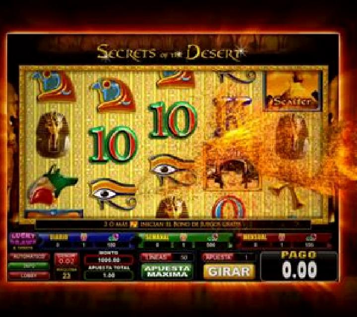 Secrets of the Desert slot game