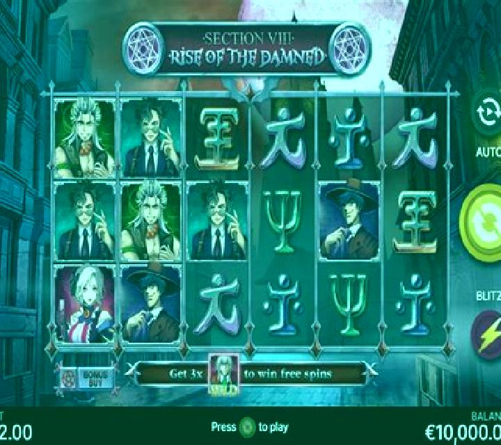 Section VIII: Rise of the Damned slot