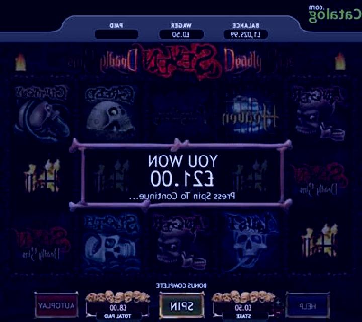 Seven Deadly Sins slot