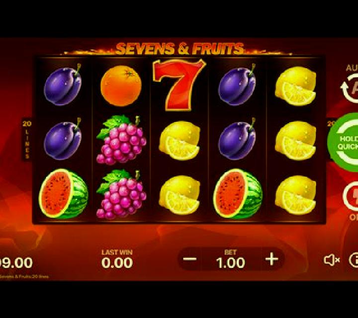 Sevens & Fruits slot machine