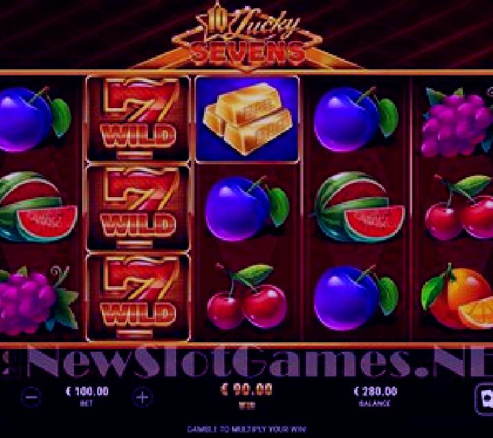 Sevens Heat 10 slot game