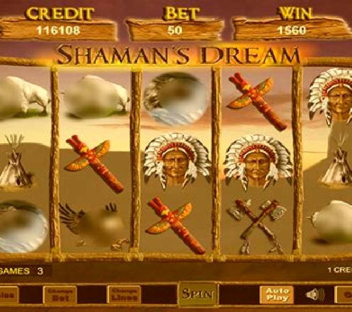 Shamans Dream Jackpot slot game