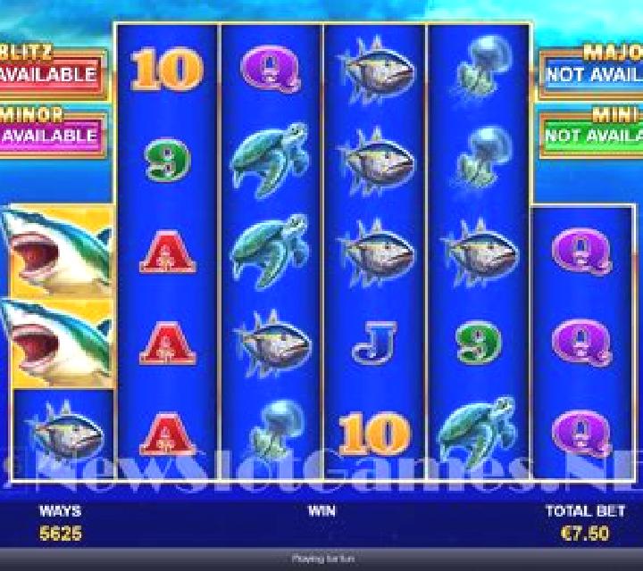 Shark Blitz slot game
