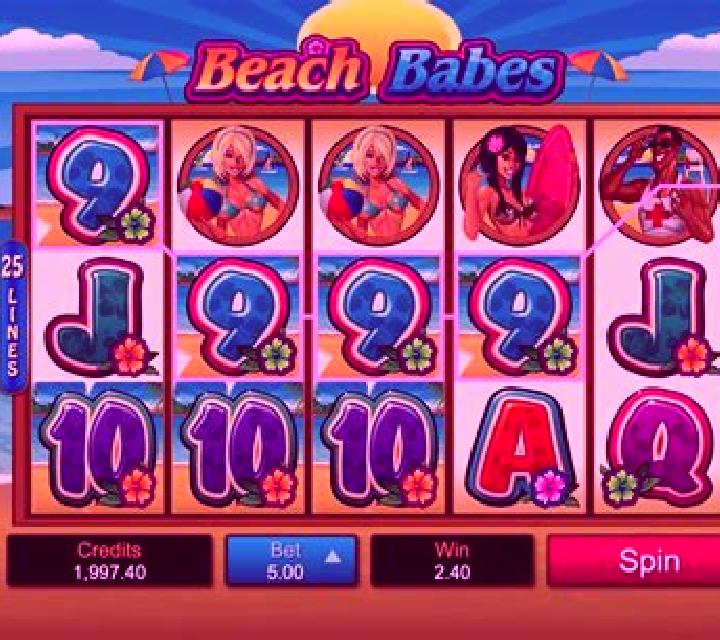 She/He Beach slot machine