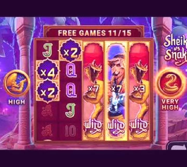 Sheikhs Vs Snakes slot