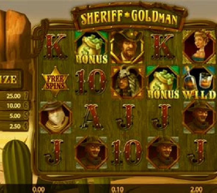 Sheriff Goldman slot